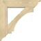Ekena Millwork Imperial Traditional Rough Sawn Bracket w/ Offset Brace, Douglas Fir, 8"W x 34"D x 34"H BKT0806X34X34IMP01RDF - alternate 3
